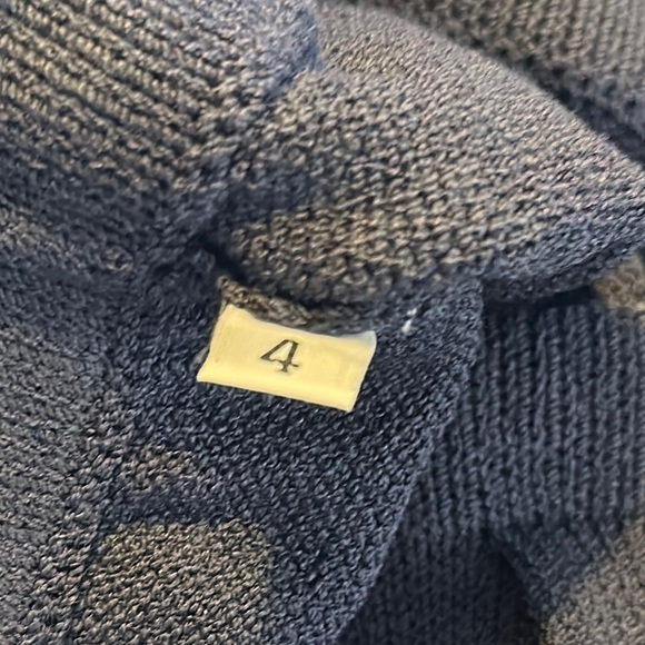 Elegant Gray/Blue Knit Women's Skirt - Picture 8 of 8